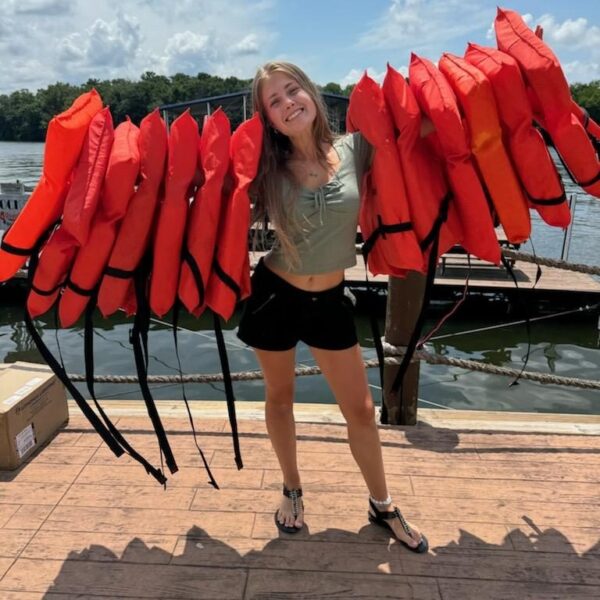 Don't forget your life jackets for the lake