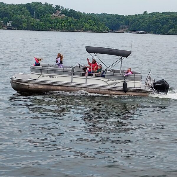 Family heading out at Osage Beach