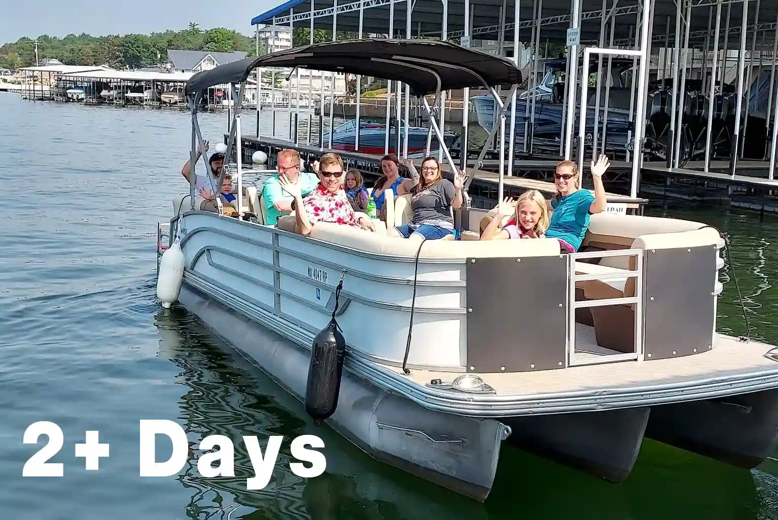 Multi Day Tritoon Rental